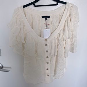 White Summer COTTONCANDY LA Blouse!